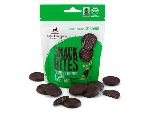 Organic Dark Chocolate Quinoa Snack Bites