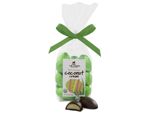 Dark chocolate coconut cream Easter eggs View Product Image