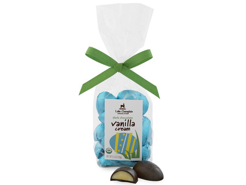 Dark chocolate vanilla cream Easter eggs View Product Image