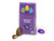 Milk chocolate peanut butter filled eggs wrapped in purple foils and packaged in an environmentally friendly Easter themed gift box, with wrapped and unwrapped chocolates eggs around the box. View Product Image