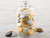 Assorted Organic Milk and Dark Chocolate Coin gift jar View Product Image