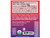 Nutrition label for Organic Toffee & Almonds Dark Chocolate Bar View Product Image