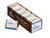 Ten milk chocolate caramel five star bars sitting in a long rectangular box with a caramel five star bar sitting on the left of the box. View Product Image