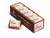 10 pack of Maple Caramel Five Star Bars in a long box with a wrapped maple caramel bar sitting in front of the 10 pack. View Product Image