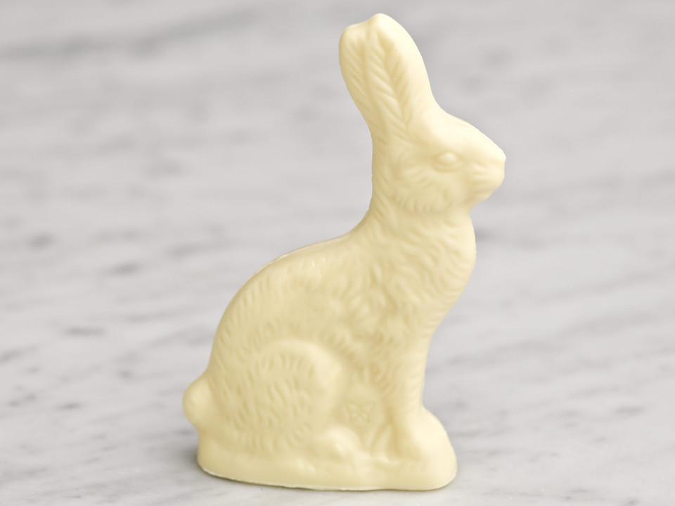 Classic White Chocolate Easter Bunny