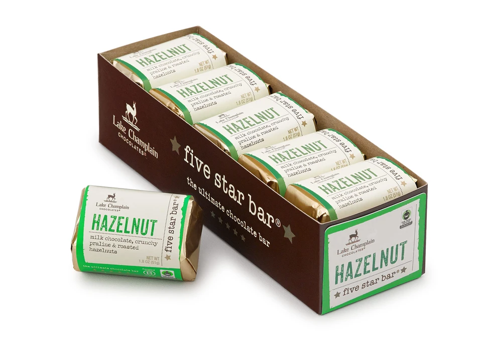 Hazelnut Five Star Bar® 10 Pack