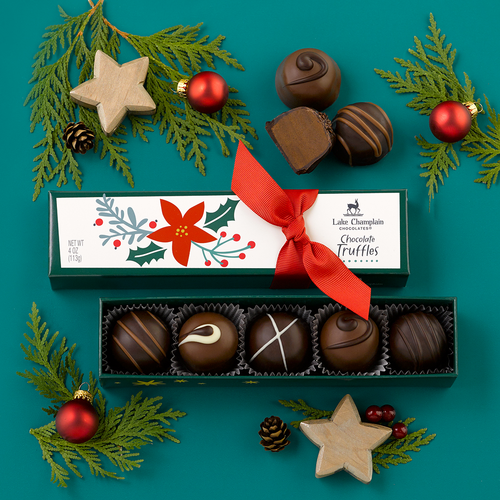 holiday 5 piece truffle box