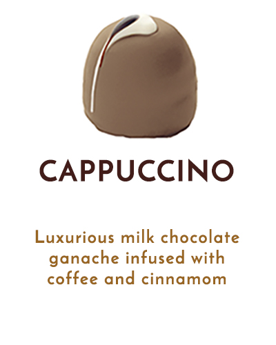 Lake Champlain Chocolates cappuccino milk chocolate truffle
