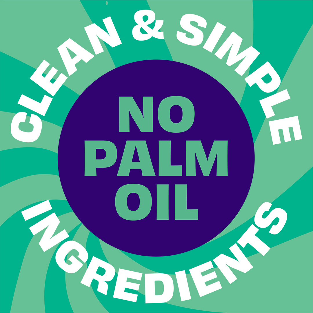 no palm oil graphic