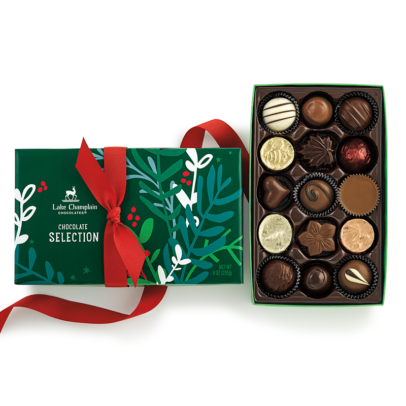 15 piece gourmet holiday chocolate assortment