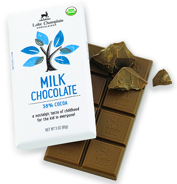 organic milk chocolate bar