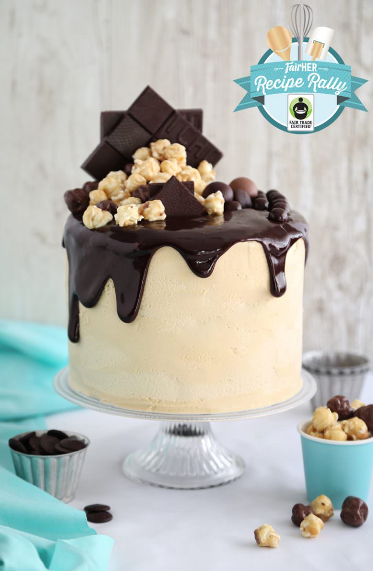 chocolate caramel moxie cake