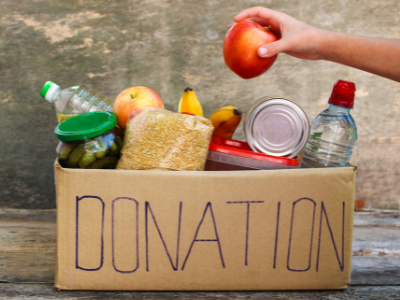 food donation box