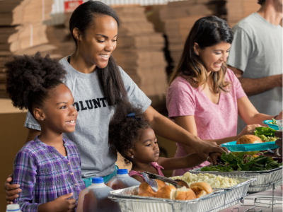 Volunteer at the local soup kitchen