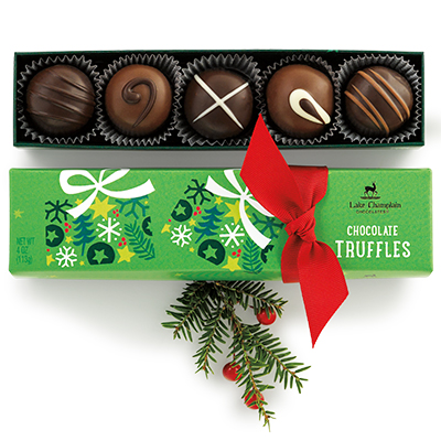 holiday 5 piece truffle box