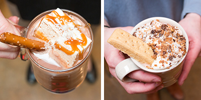 tasty hot chocolate bar drink creations