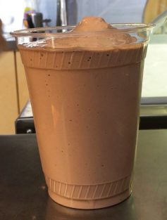 chocolate milkshake