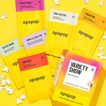 Opopop gourmet popcorn packets