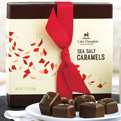 gourmet sea salt caramels