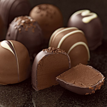 chocolate truffles