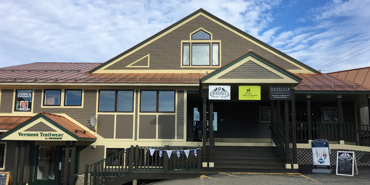 exterior of Waterbury retail store
