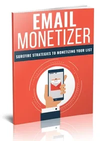 Email Monetizer digital ebook cover
