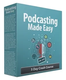 Podcasting Made Easy digital ebook cover