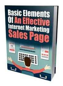 Basic Elements of an Effective IM Sales Page digital ebook cover