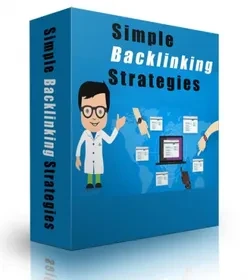 Simple Backlinking Strategies digital ebook cover