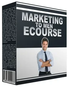 Marketing to Men eCourse digital ebook cover