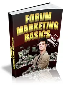 Forum Marketing Basics 2015 digital ebook cover