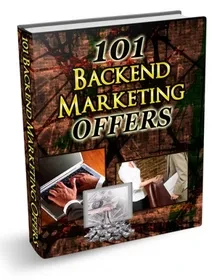 101 Backend Marketing Offers digital ebook cover