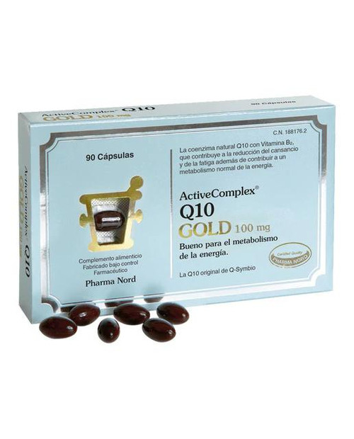 90 cápsulas activecomplex q10 gold 100 mg pharma nord