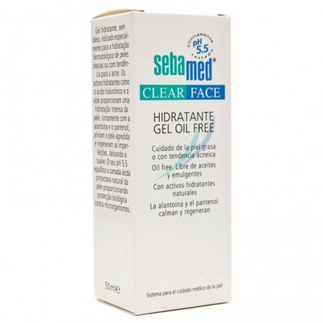 Sebamed clear face hidratante gel oil free