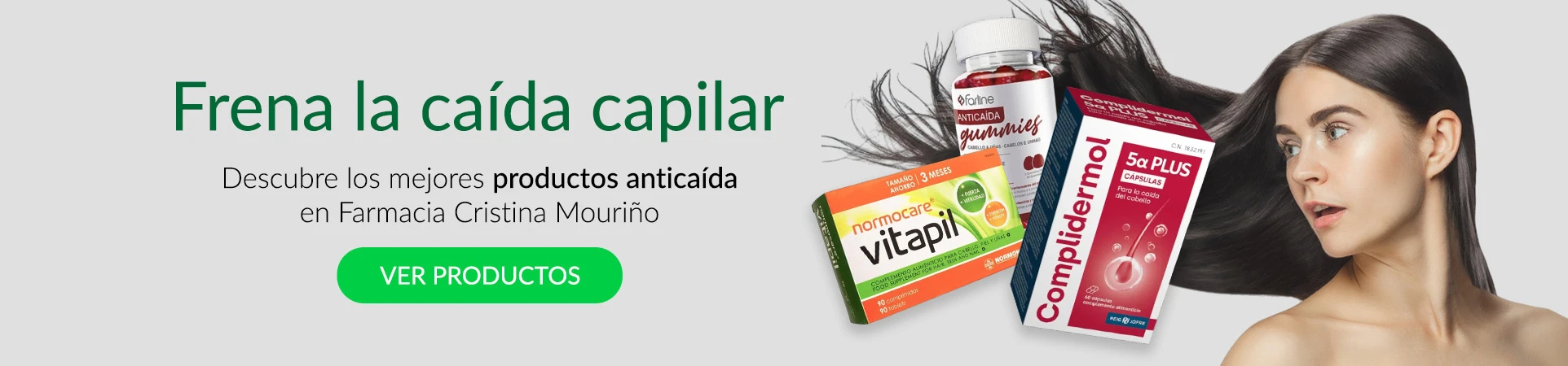 Productos anticaida en Farmacia Cristina Mouriño en Lugo