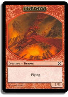 10th Edition Dragon Token | 10th Edition