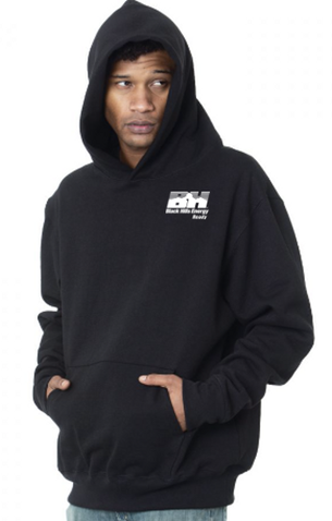 BAYSIDE MADE IN USA SUPER HEAVY 16 OZ. OVERSIZED HOODED PULLOVER FLEECE