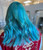 Crazy Color Semi Permanent Hair Dye Blue Jade