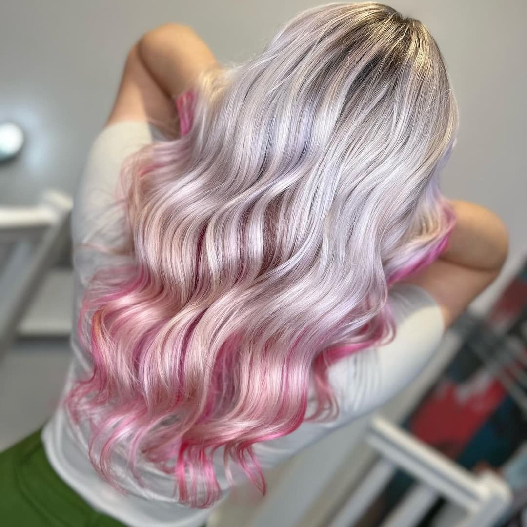 Pastel Pink Hair Dye