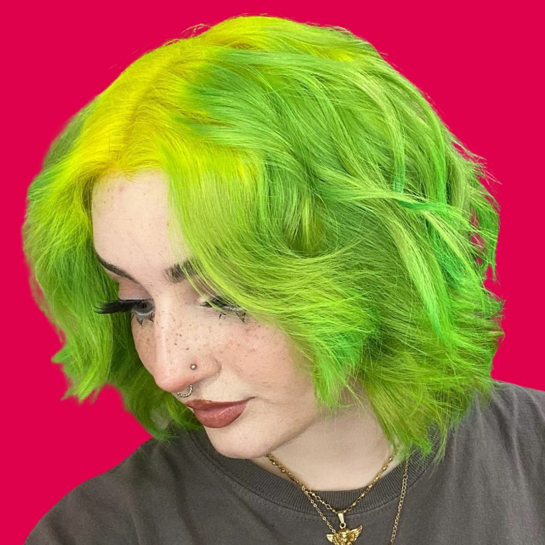 Crazy Color Hair Dye - Vegan and Cruelty-Free Semi Permanent Hair Color -  Temporary Dye for Pre-lightened or Blonde Hair - No Peroxide or Developer