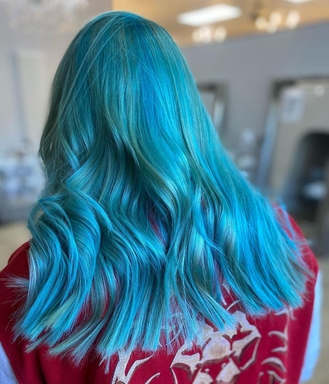 Get the Look Hilary Duffs Blue Hair  Beauty Launchpad