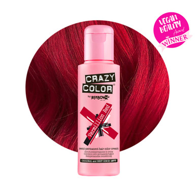 Renbow Crazy Color Semi Permanent Hair Color Cream Pinkissimo No.42 100ml x  4 Bottles. by Renbow : : Beauty