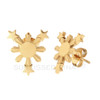 Gold Sun and star Philippines earrings