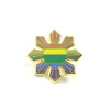 Filipino gay pride enamel pin