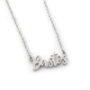 Bastos necklace in stainless steel