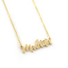 Gold maldita necklace