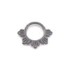 Filipino Septum clicker jewelry in black