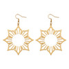 Gold Philippines sun Tala Hoop earrings