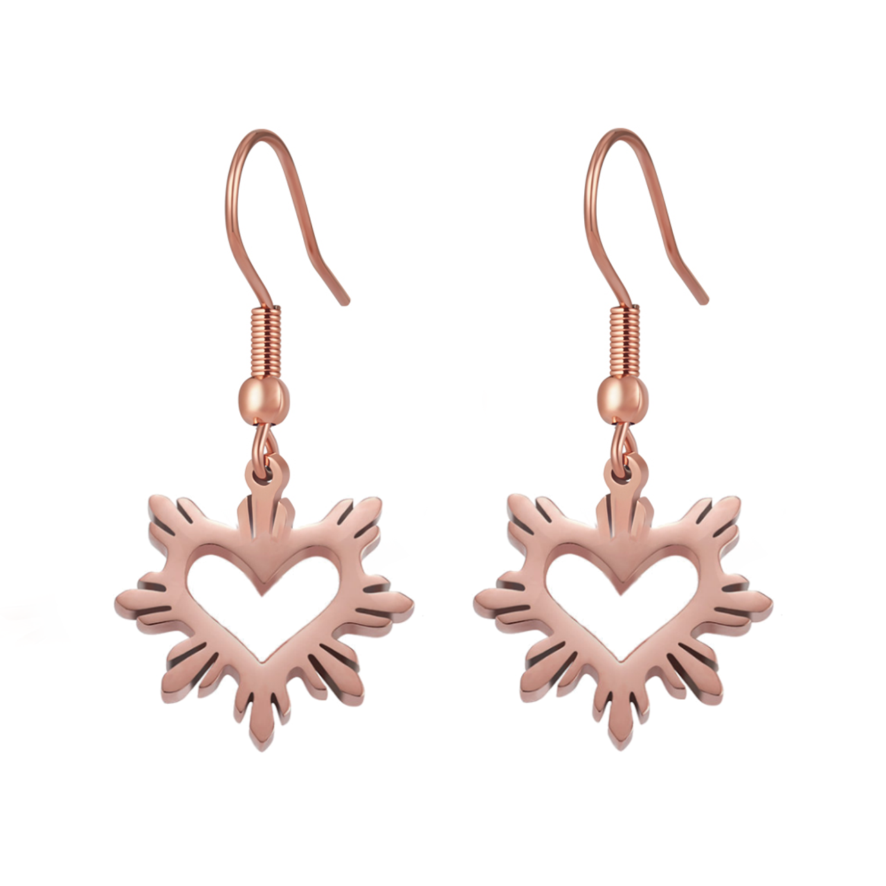 Temperament Evil Eyes Heart-shaped Dangle Earrings for Woman Party  Accessories - AliExpress