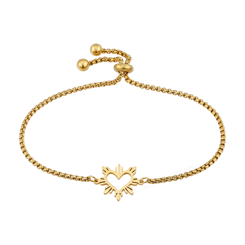 Gold Filipino flag bracelet